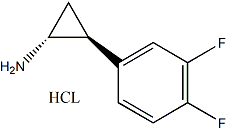 (1R,2S)-rel-2-(3,4-二氟苯基）環丙胺鹽酸鹽